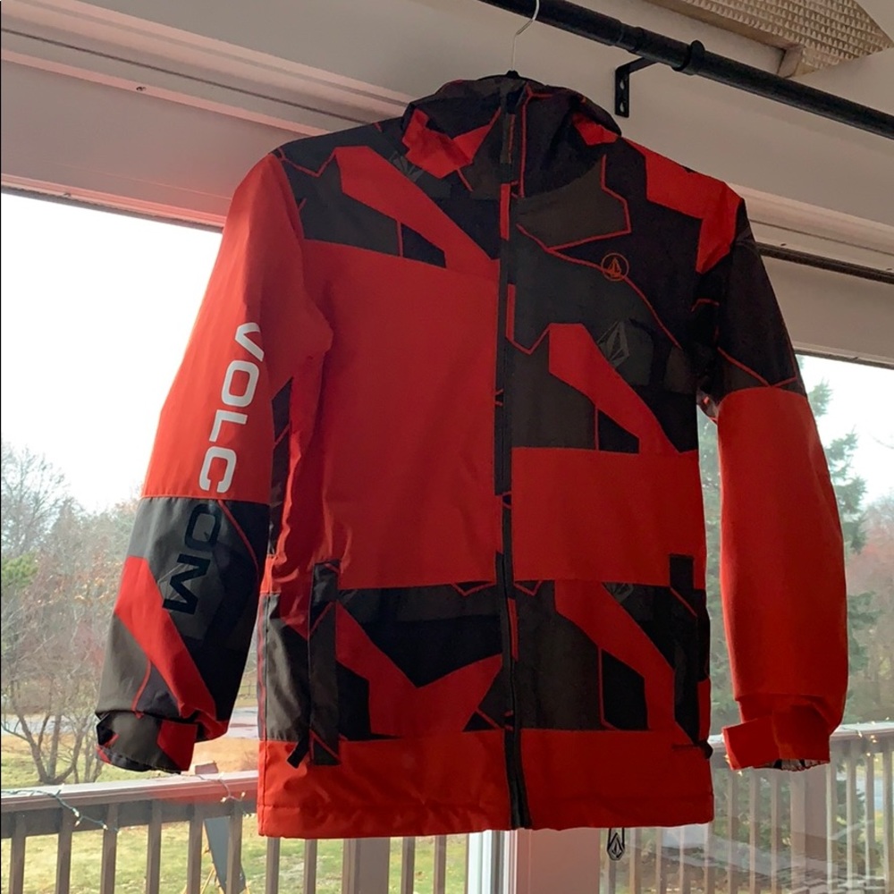 Boys size small Volcom ski snowboard jacket